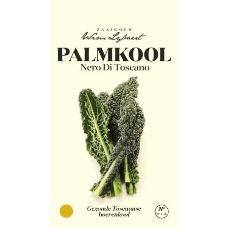 Palmkool Nero Di Toscano - Wim Lybaert Zaaigoed - Gezonde Toscaanse boerenkool  - Ca. 0.5 gr