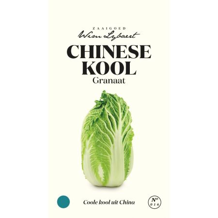 Chinese Kool Granaat - Wim Lybaert Zaaigoed - Coole kool uit China  - Ca. 0.5 gr