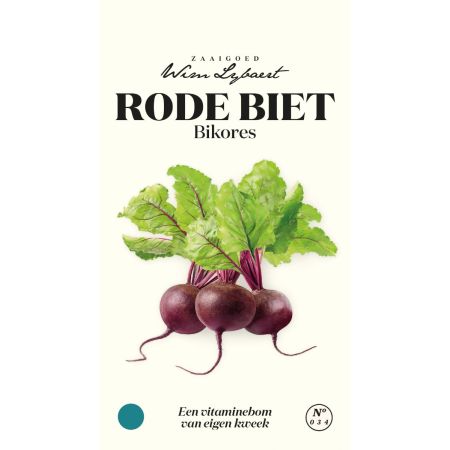 Tuinbiet Bikores - Wim Lybaert Zaaigoed - Een vitaminebom van eigen kweek - Ca. 3 gr
