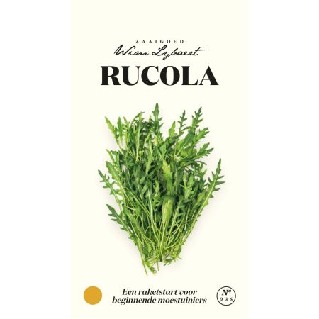 Rucola - Wim Lybaert Zaaigoed - Een raketstart voor beginnende moestuiniers - Ca. 0.75 gr