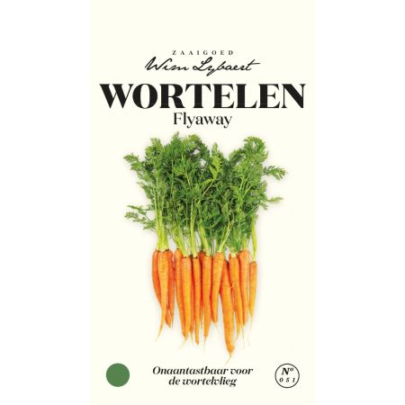 Wortelen Flyaway - Wim Lybaert Zaaigoed - Onaantastbaar voor de wortelvlieg - Ca. 2 gr