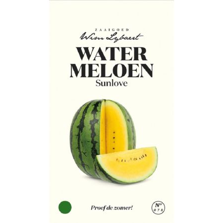 Watermeloen Sunlove - Wim Lybaert Zaaigoed - Proef de zomer!