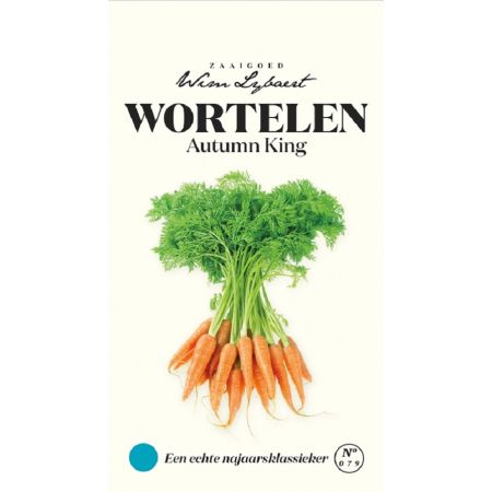 Wortelen Autumn King - Wim Lybaert Zaaigoed - Een echte najaarsklassieker