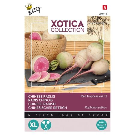 Buzzy Xotica Japanse of chinese radijs Red Impression F1 - Ca. 50 zaden