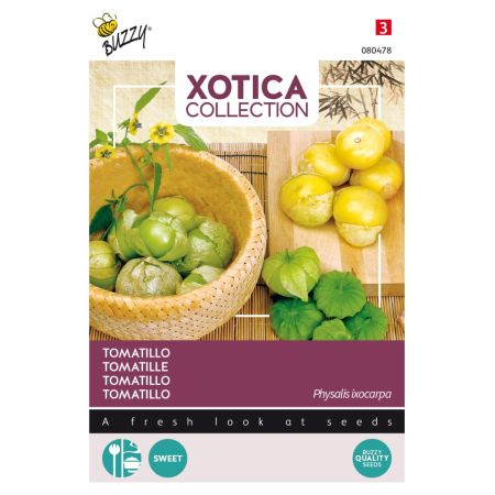 Buzzy Xotica Tomatillo, Mexicaanse aardkers - Ca. 1 gr