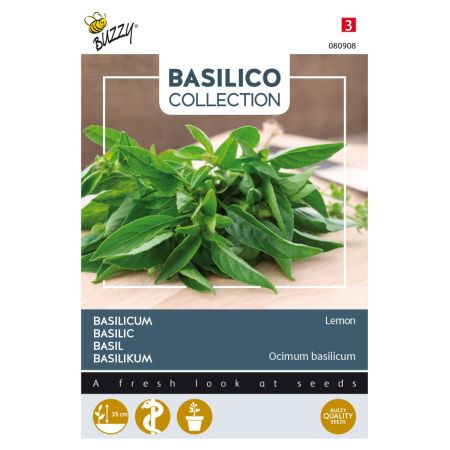 Buzzy Basilicum Lemon - Ca. 1.5 gr