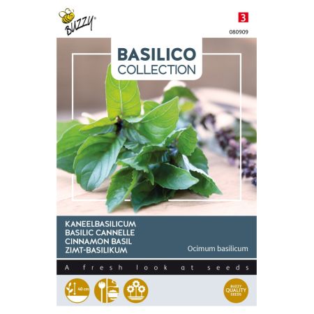 Buzzy Kaneelbasilicum - Ca. 1.5 gr