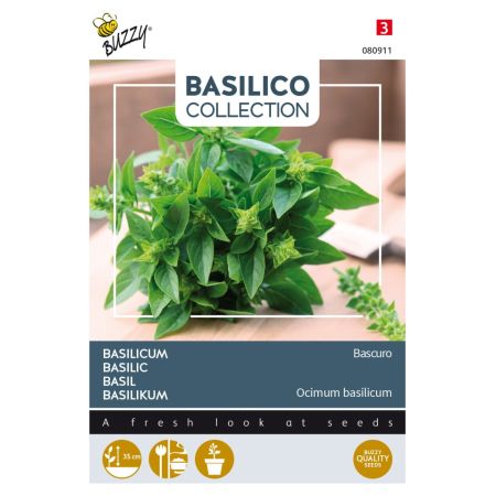 Buzzy Basilicum Bascuro - Ca. 1.5 gr