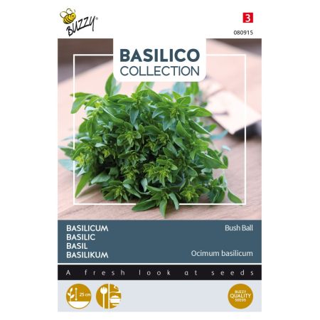Buzzy Basilicum Greek Basil Bush Ball - Ca. 1.5 gr