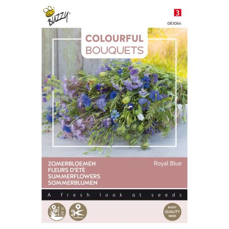 Buzzy Colourful Bouquets, Royal Blue - Ca. 3 gr