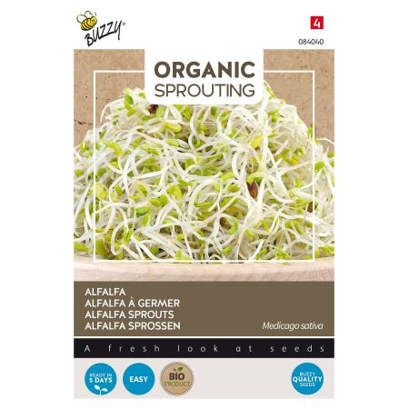 Buzzy Organic Sprouting Alfalfa (BIO) - Ca. 30 gr