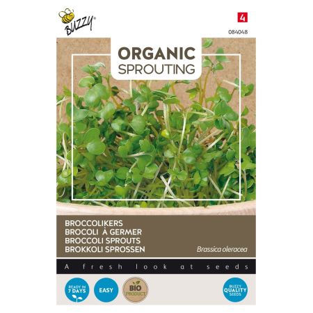 Buzzy Organic Sprouting Broccolikers (BIO) - Ca. 20 gr