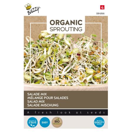 Buzzy Organic Sprouting Salademengsel  (BIO) - Ca. 30 gr