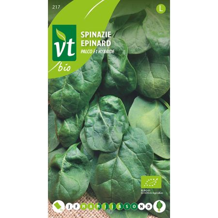 Spinazie Palco F1 hybride Bio - Ca. 10 gr