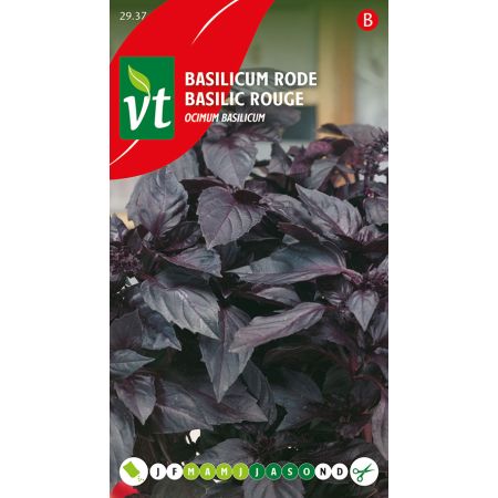 Basilicum Rode - Ca. 0.5 gr