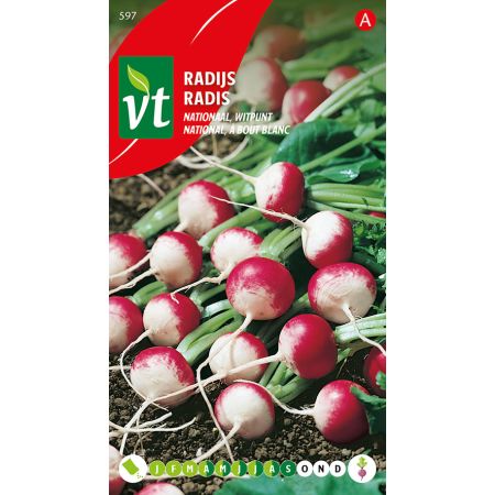 Radijs Nationaal witpunt - Ca. 10 gr