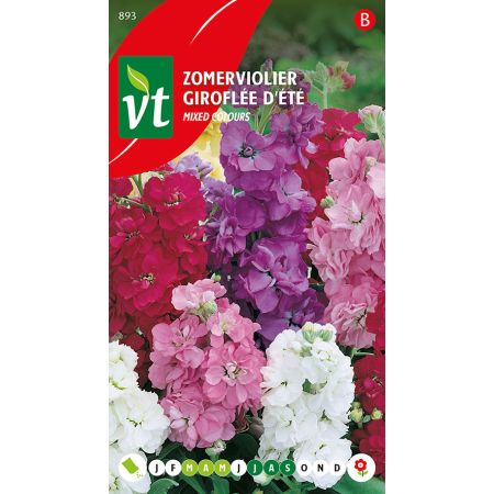 Zomerviolier Gemengd - Ca. 0.75 gr