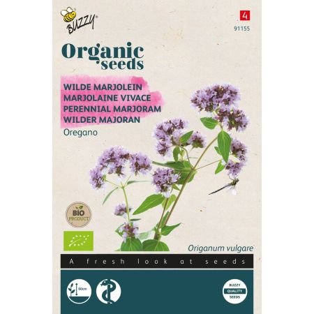 Buzzy Organic Wilde Marjolein - Oregano (BIO) - Ca. 0.1 gr