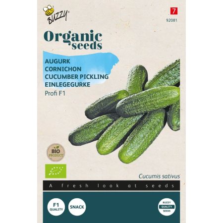 Buzzy Organic Augurk Profi F1 (BIO) - Ca. 8 zaden