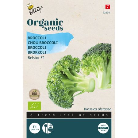 Buzzy Organic Broccoli Belstar F1 (BIO) - Ca. 25 zaden
