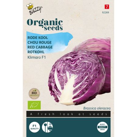 Buzzy Organic Rode Kool Klimaro F1 (BIO) - Ca. 25 zaden