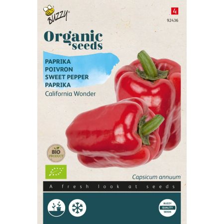 Buzzy Organic Paprika California Wonder  (BIO) - Ca. 0.25 gr