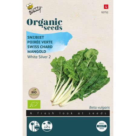 Buzzy Organic Snijbiet White Silver 2 - Bio
