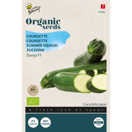 Buzzy Organic Courgette Dunja F1 (BIO) - Ca. 7 zaden