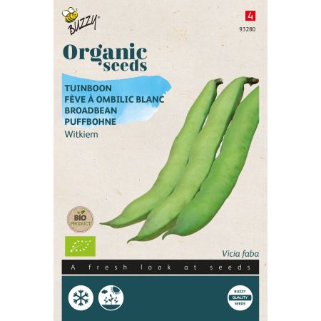 Buzzy Organic Tuinbonen Witkiem - Bio