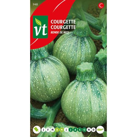Courgette Ronde De Nice - Ca. 1.5 gr