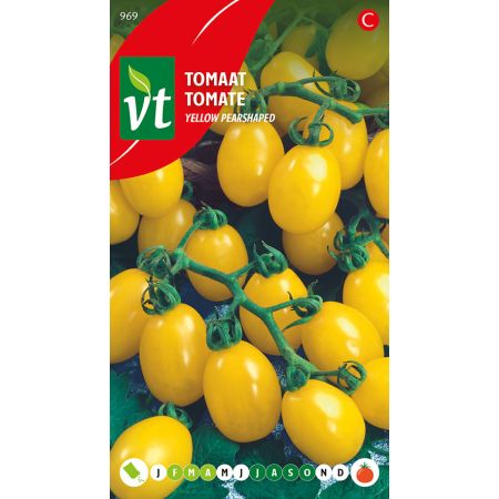 Tomaat Yellow Pearshaped - Ca. 0.5 gr