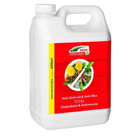 DCM Anti-Onkruid & Anti-Mos - Total Concentraat  5L - 400 m²