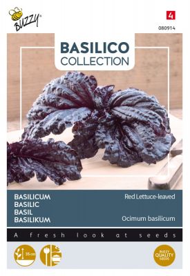 Buzzy Basilicum Rode slabladige