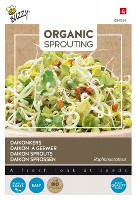 Buzzy Organic Sprouting Daikonkers  (BIO)