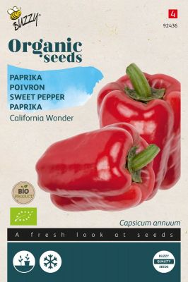 Buzzy Organic Paprika California Wonder  (BIO)