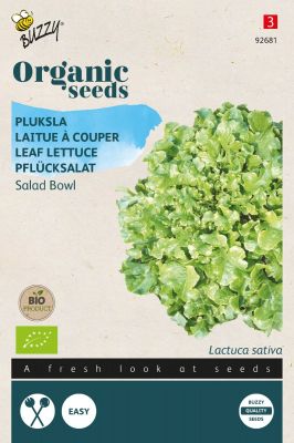 Buzzy Organic Pluksla Salad Bowl, groen  (BIO)